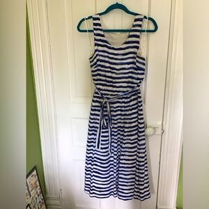 ModCloth lavand. XL, Blue & white stripped dress